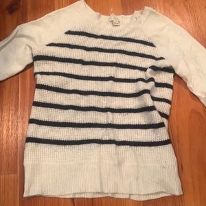 J Crew striped sweater